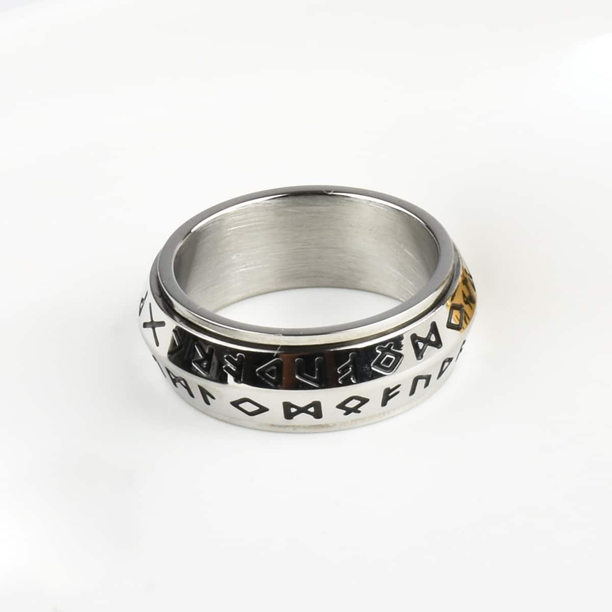 Bague Viking Runes argenté