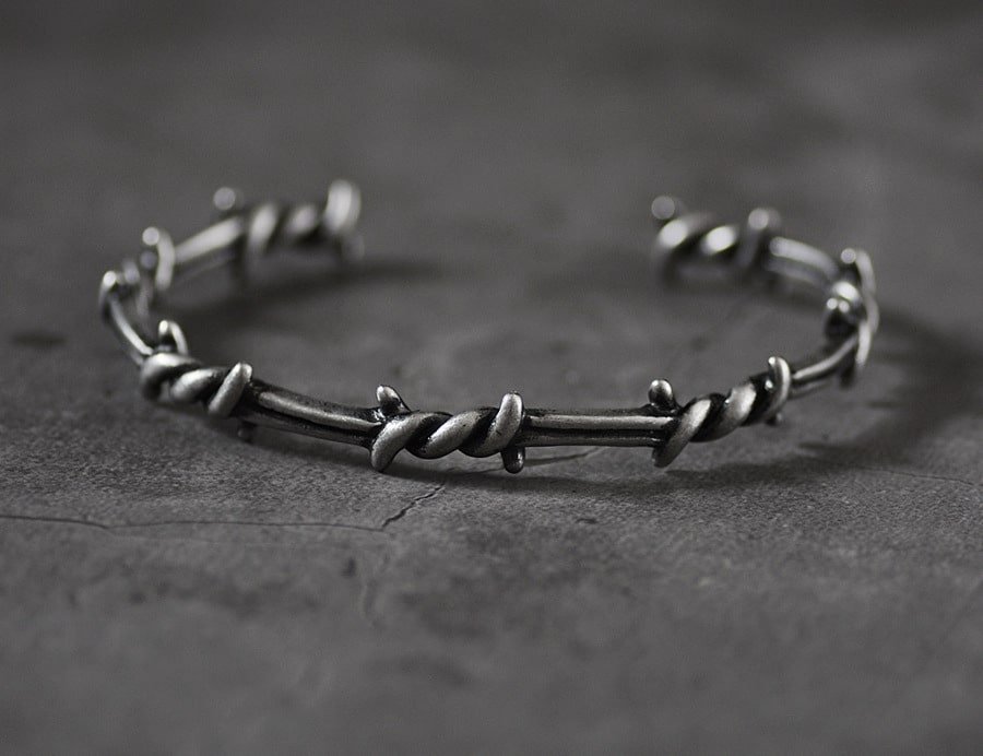 Bracelet Viking Torsadé en Argent