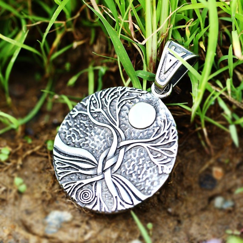 Pendentif viking arbre de vie