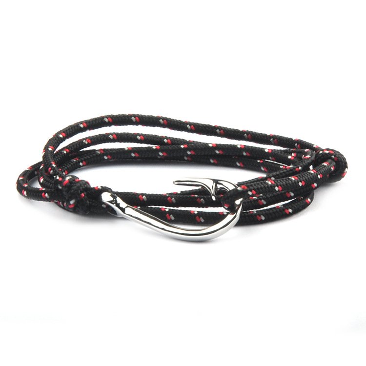 Bracelet Viking Corde Tressée marron