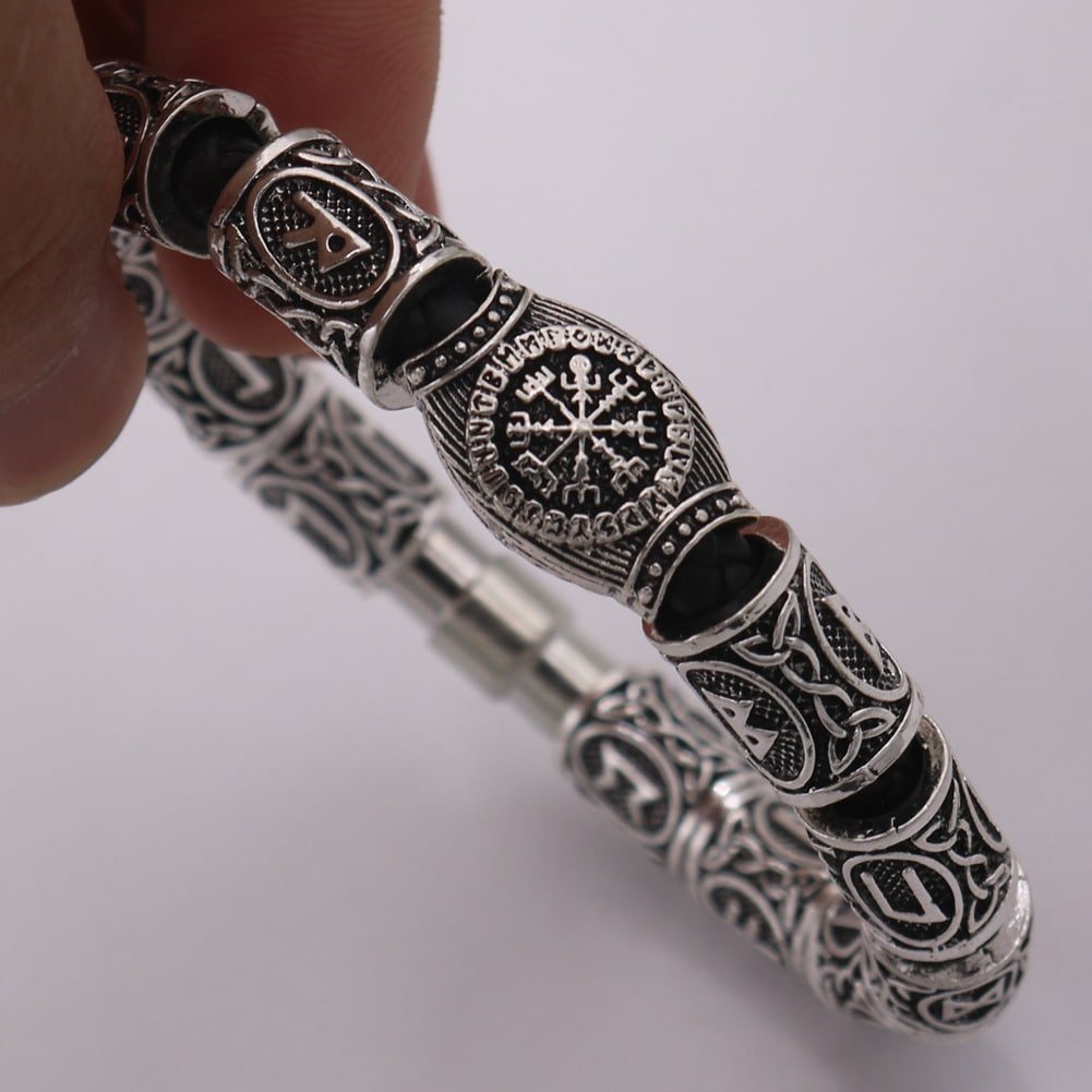 Bracelet Viking Motif Runique avec plusieurs tailles disponible