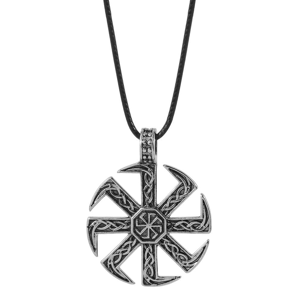Colliers Viking Motif Celtique couleur acier