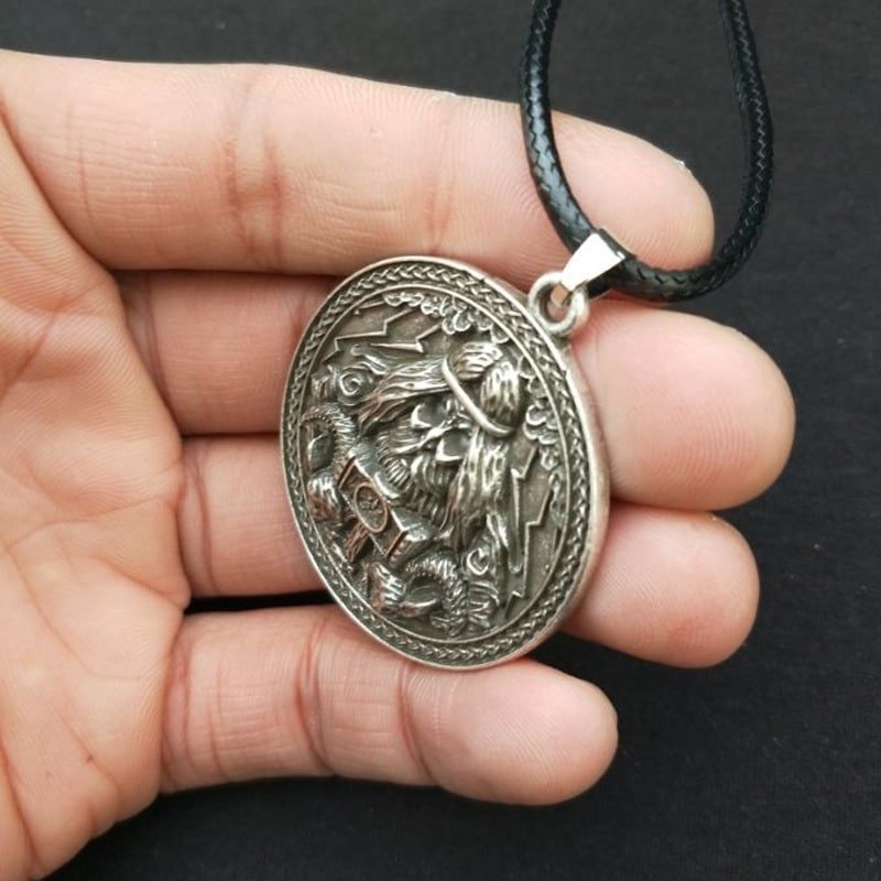 Pendentif Viking Odin desing retro