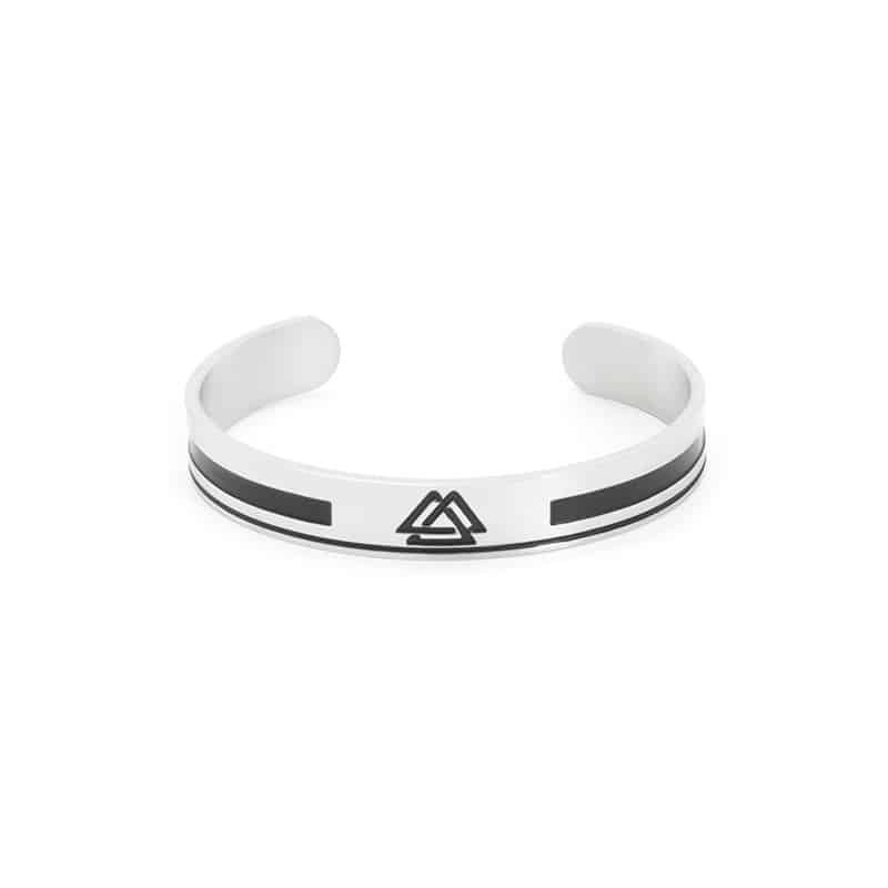 Bracelet viking triskel finition polie