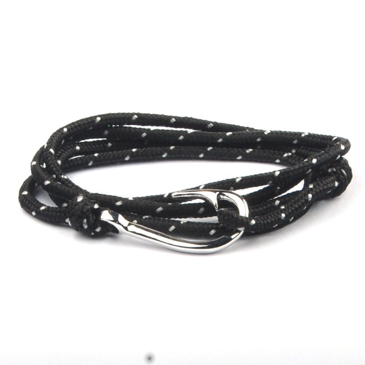 Bracelet Viking Corde Tressée kaki