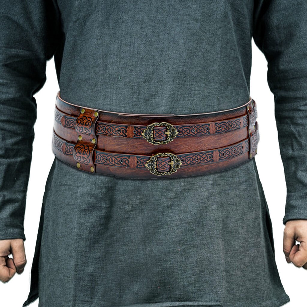 Ceinture Viking en Cuir robuste