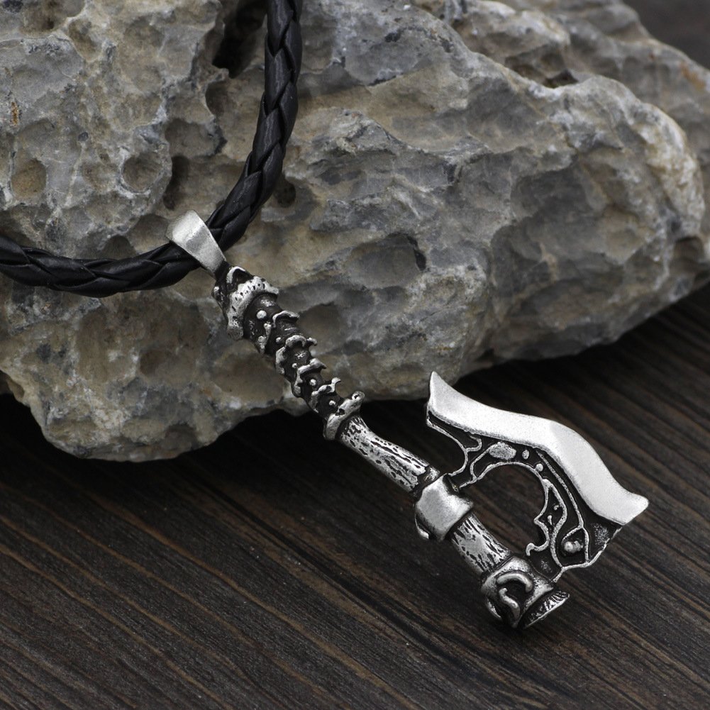 Pendentif Hache Viking en alliage