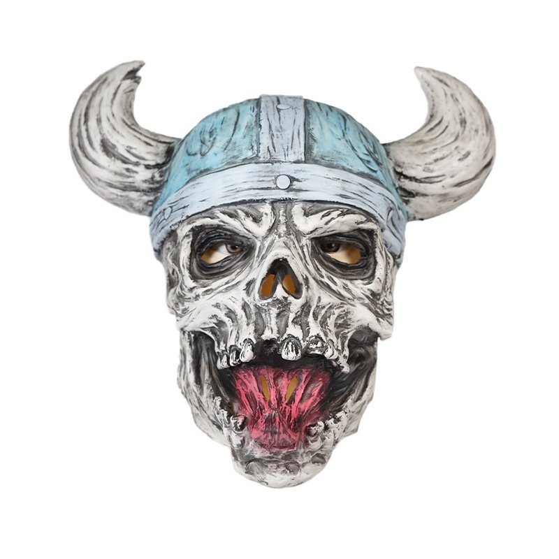 Masque de Crâne de Viking Terrifiant en Latex