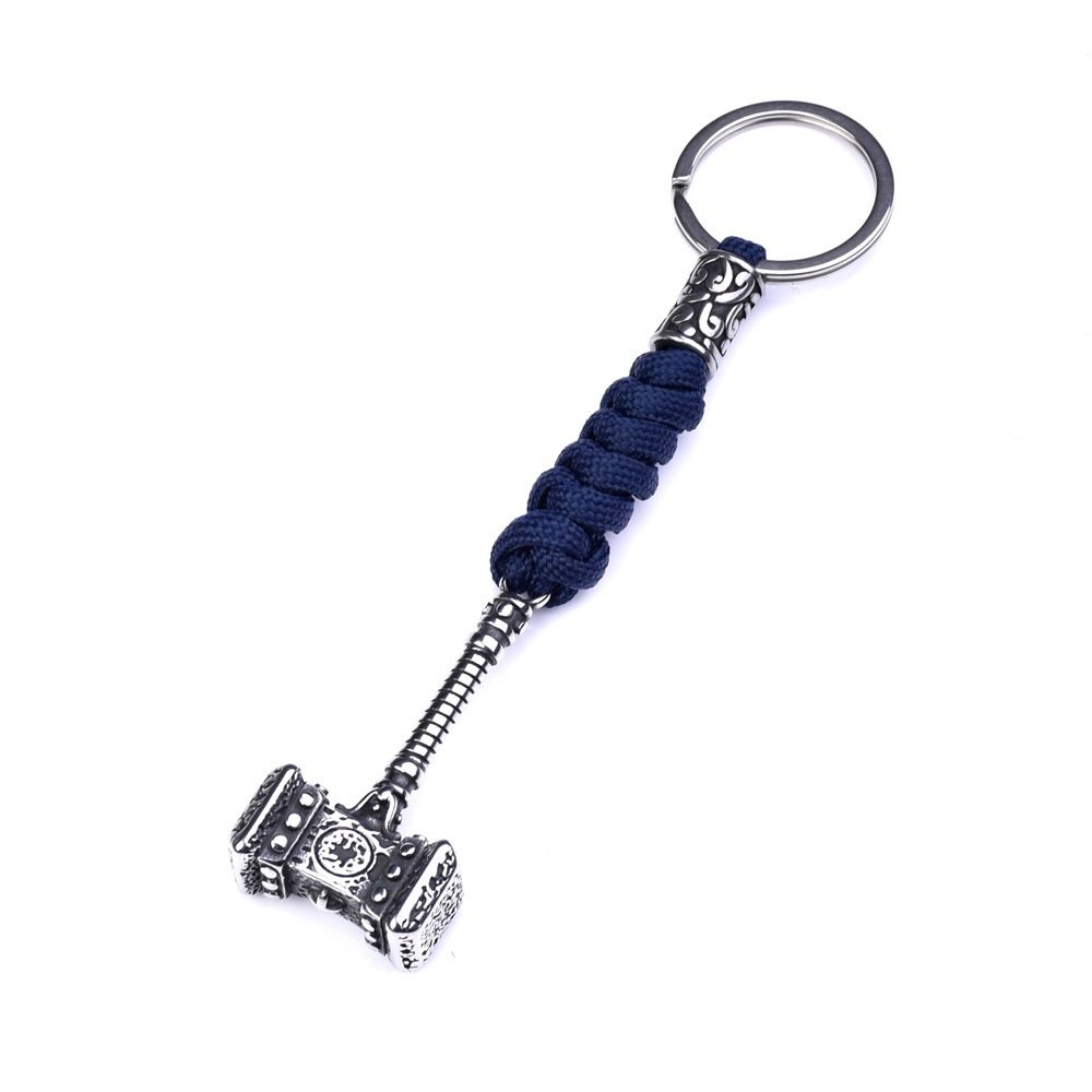 Porte-clés Viking Marteau de Thor style retro