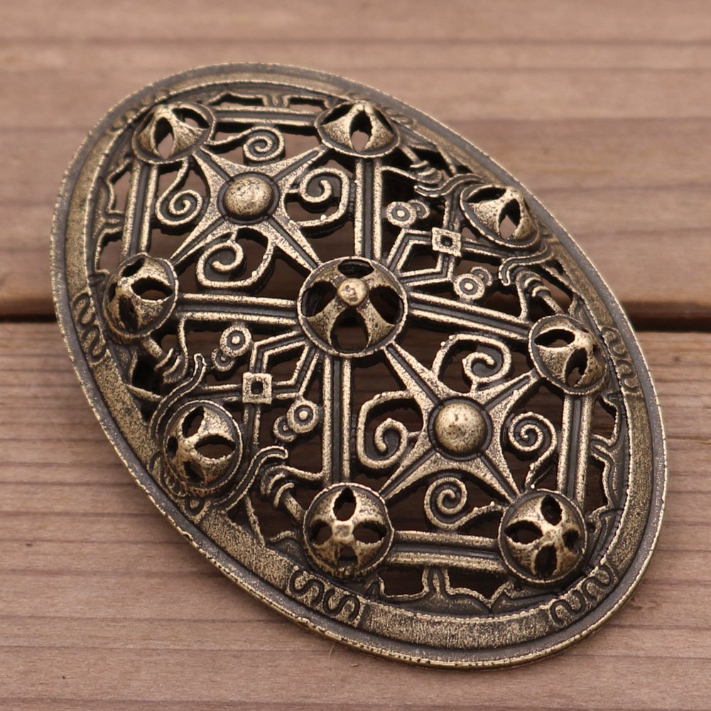 Broche Viking Elliptique bronze