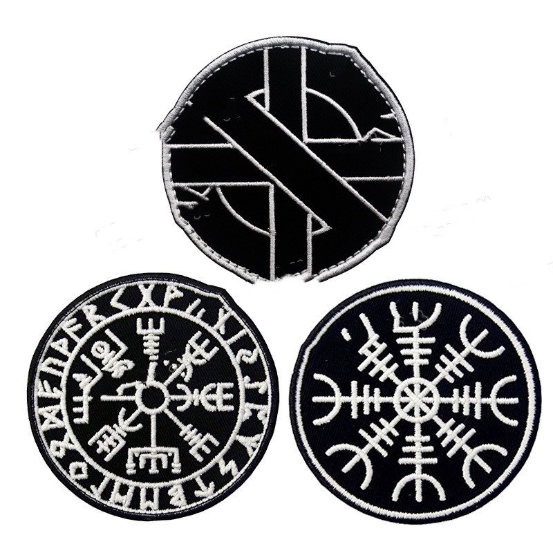 Badges Vikings Brodés velcro