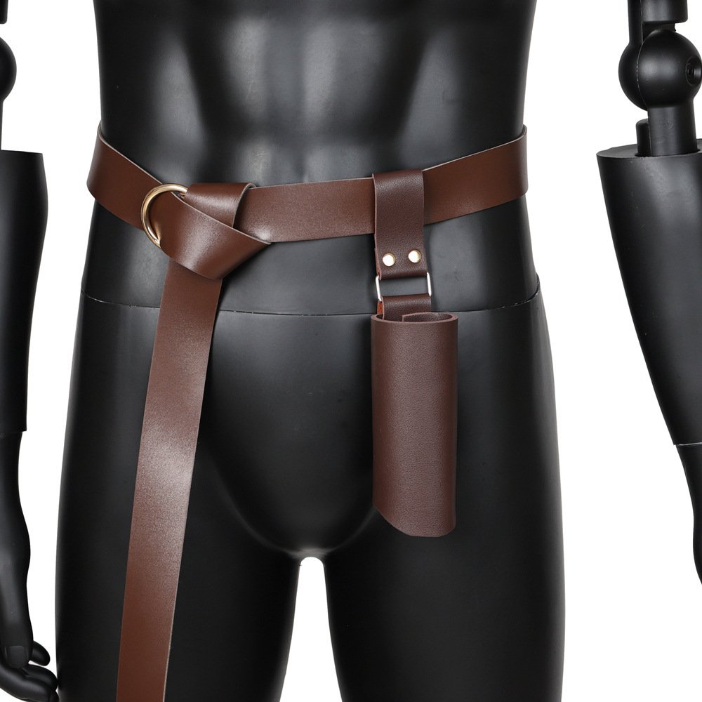 Porte-épée Viking en Cuir PU unisexe