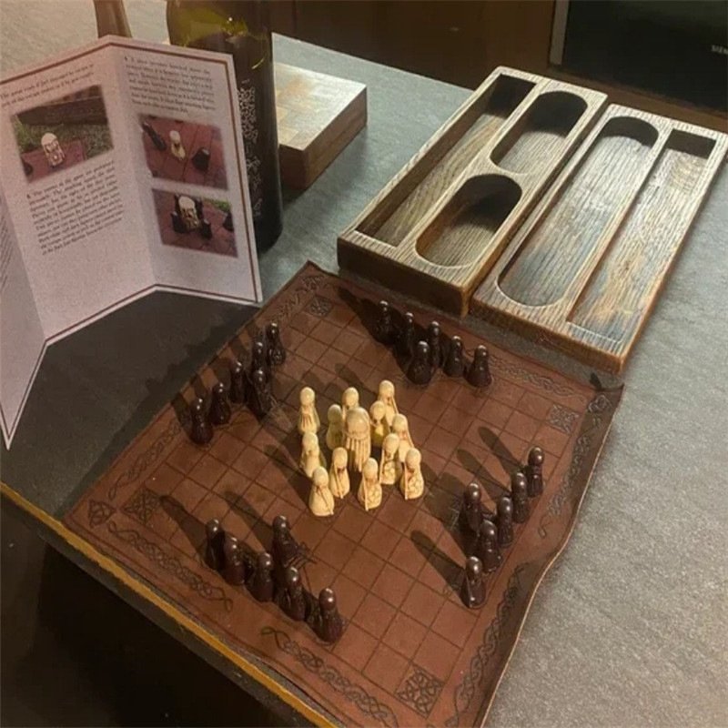 Jeu de Hnefatafl Viking amateurs d'histoire