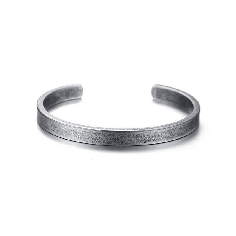 Bracelet Viking Minimaliste en Acier Titane ajustable