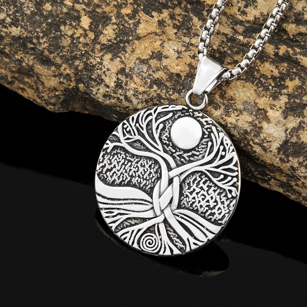 Pendentif Viking Yggdrasil - Arbre de Vie Nordique