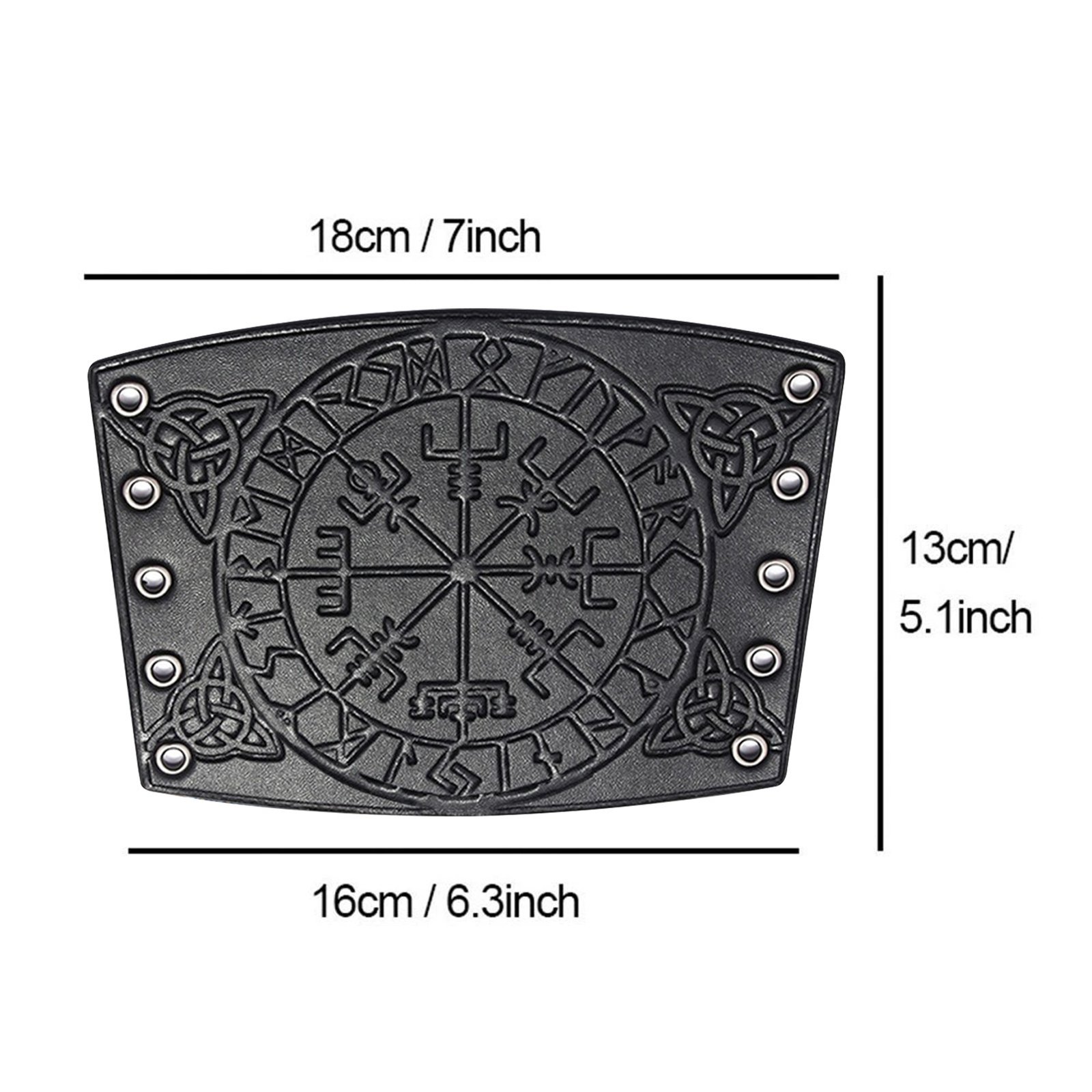 Dimension Couvre-jambes Vikings Vegvisir