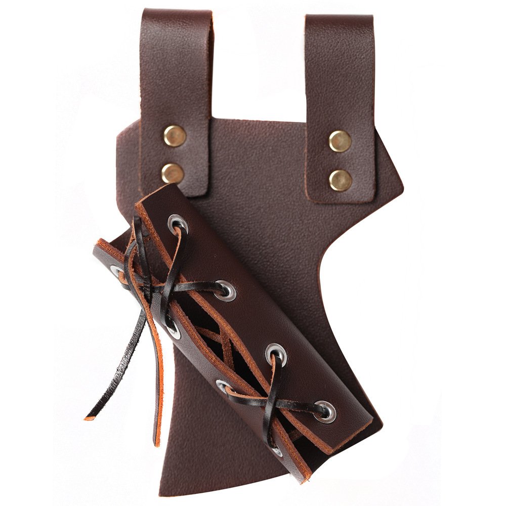 Porte-épée Viking en Cuir Synthétique marron