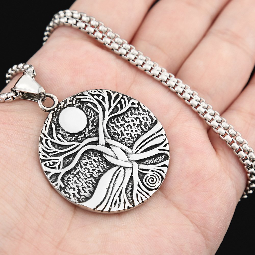 Pendentif Viking Yggdrasil - Arbre de Vie Nordique