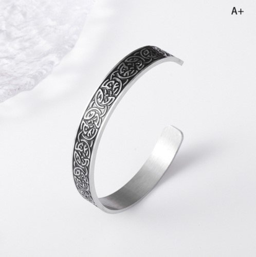 Bracelet Viking - Nœuds Celtiques - Argent