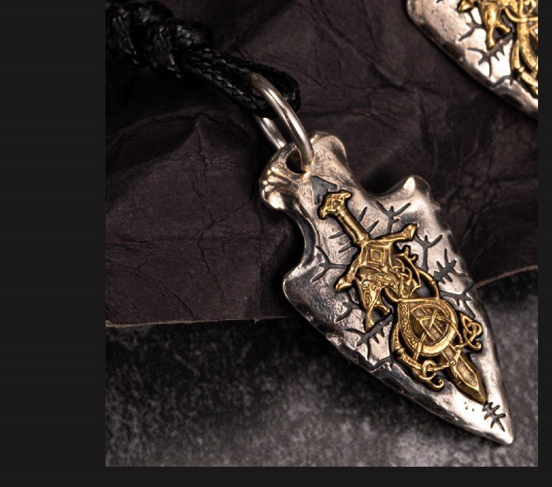 Pendentif Viking Marteau de Thor gungnir