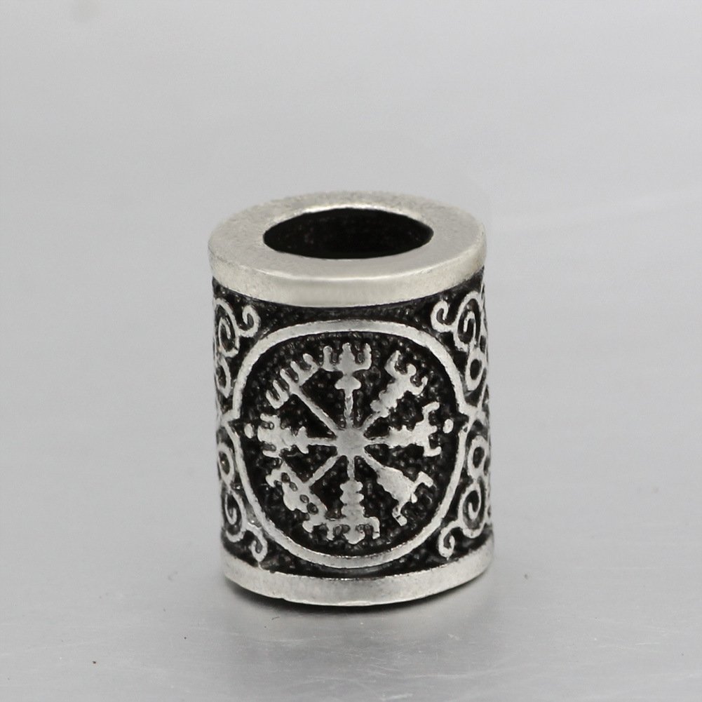 Perle de Cheveux Viking Vegvisir