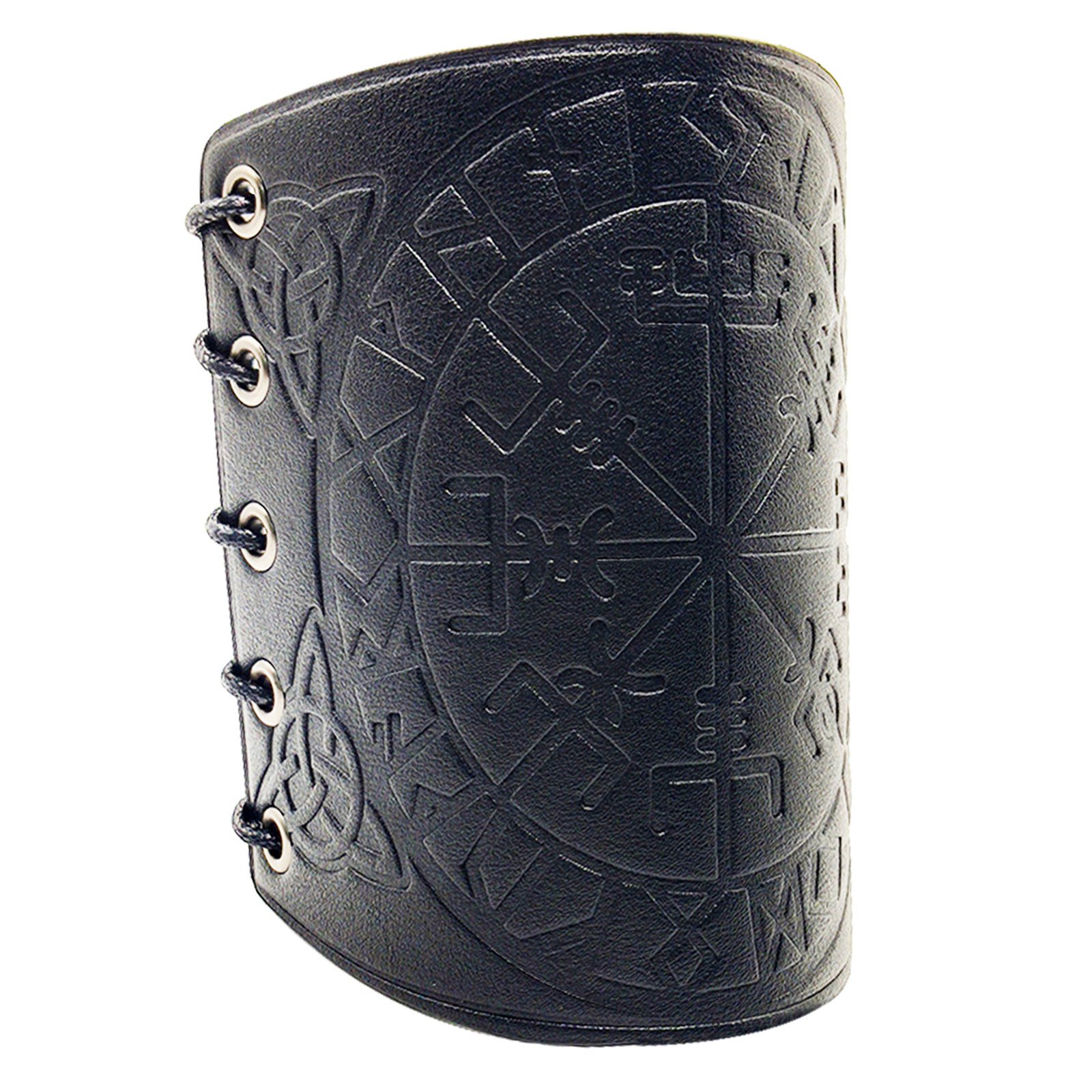 Couvre-jambes Vikings Vegvisir noir