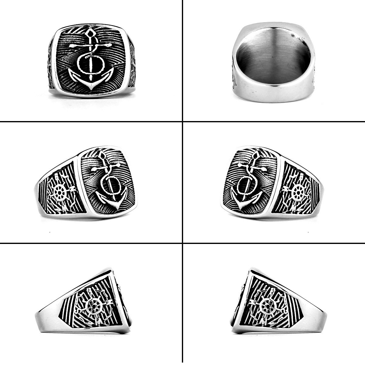 Chevalière Viking Mjolnir Confort optimal