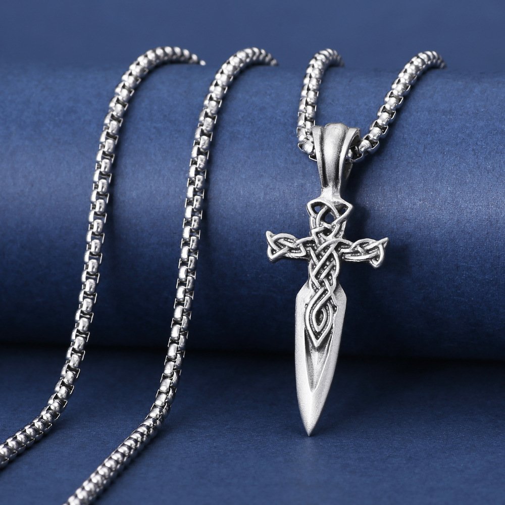 Pendentif Épée Viking - Symbole Nordique