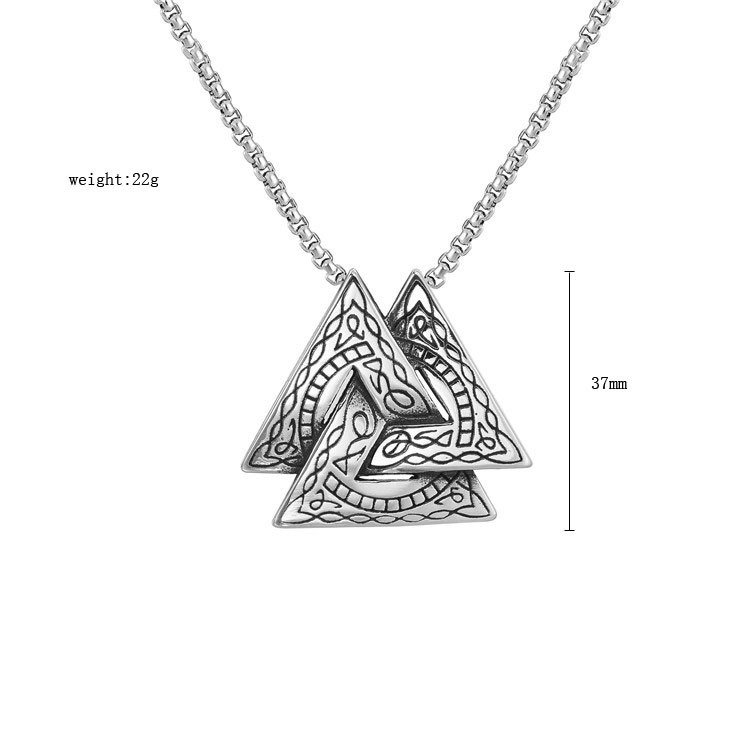 Dimension Pendentif Valknut Viking