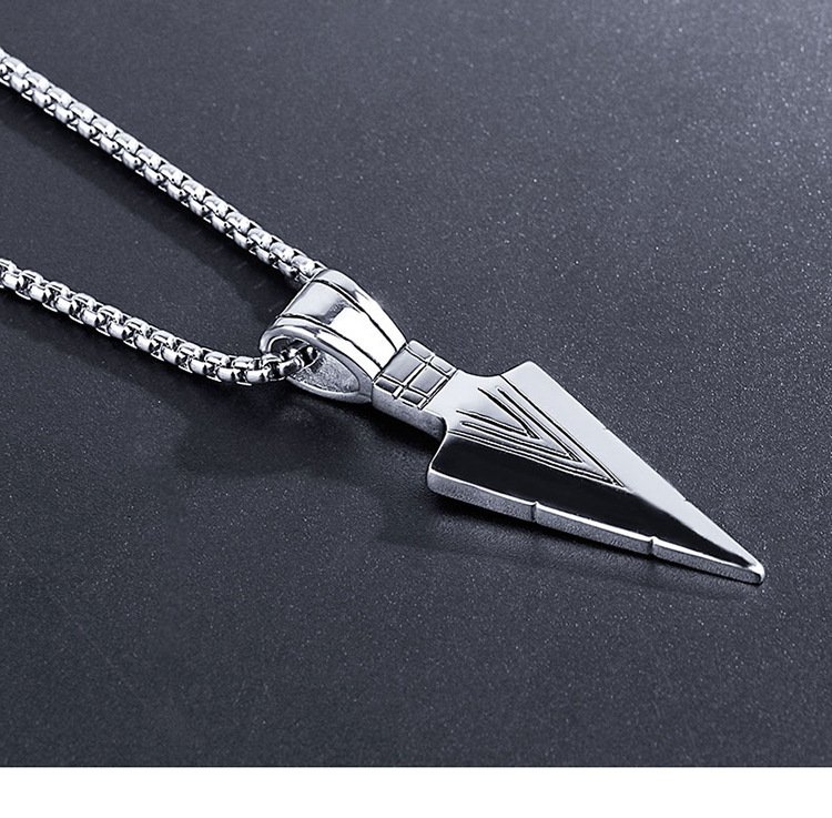 Pendentif Viking Gungnir acier inoxydable