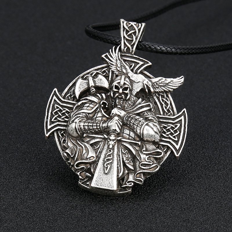 Pendentif Viking Croix Nordique authentique