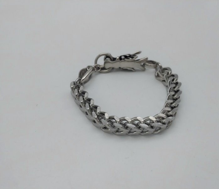 Bracelet Viking Ouroboros en Titane