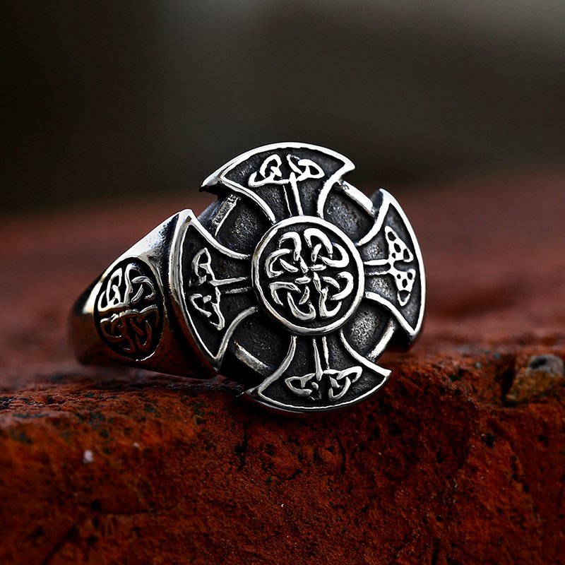 Chevalière Viking Triquetra : Symbole Celtique