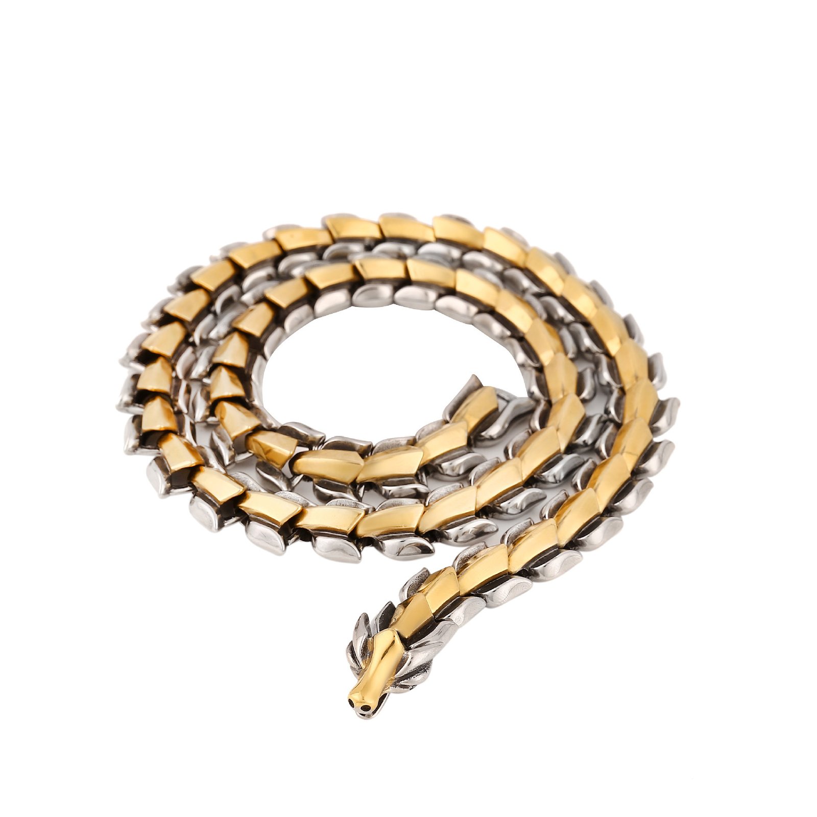Collier Viking Ouroboros cuivre